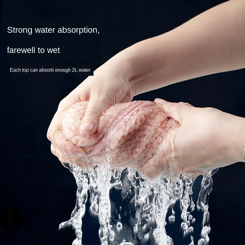 

Super absorbent dry hair cap thickened quick-drying cap
