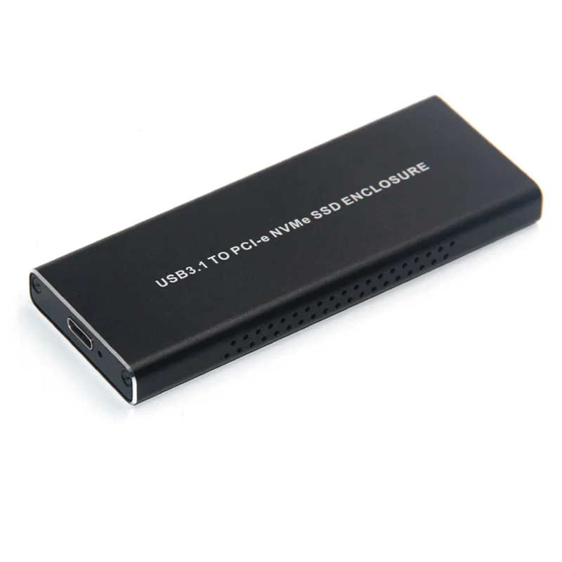 External Enclosure Case for m2 NVME SSD USB 3.1 2230/2242/2260/2280 USB 3.1 to M.2 NVME SSD Mobile Hard Disk Box Adapter Card