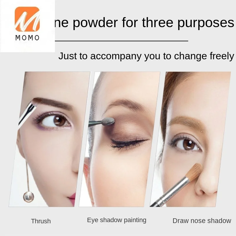 

Brow Powder Kit Two-Tone Waterproof and Durable Natural Fadeless Eyebrow Pencil