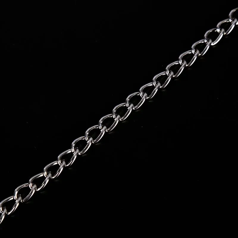 Очень длинный металлический хипстерский брелок для ключей в стиле панк кольцо