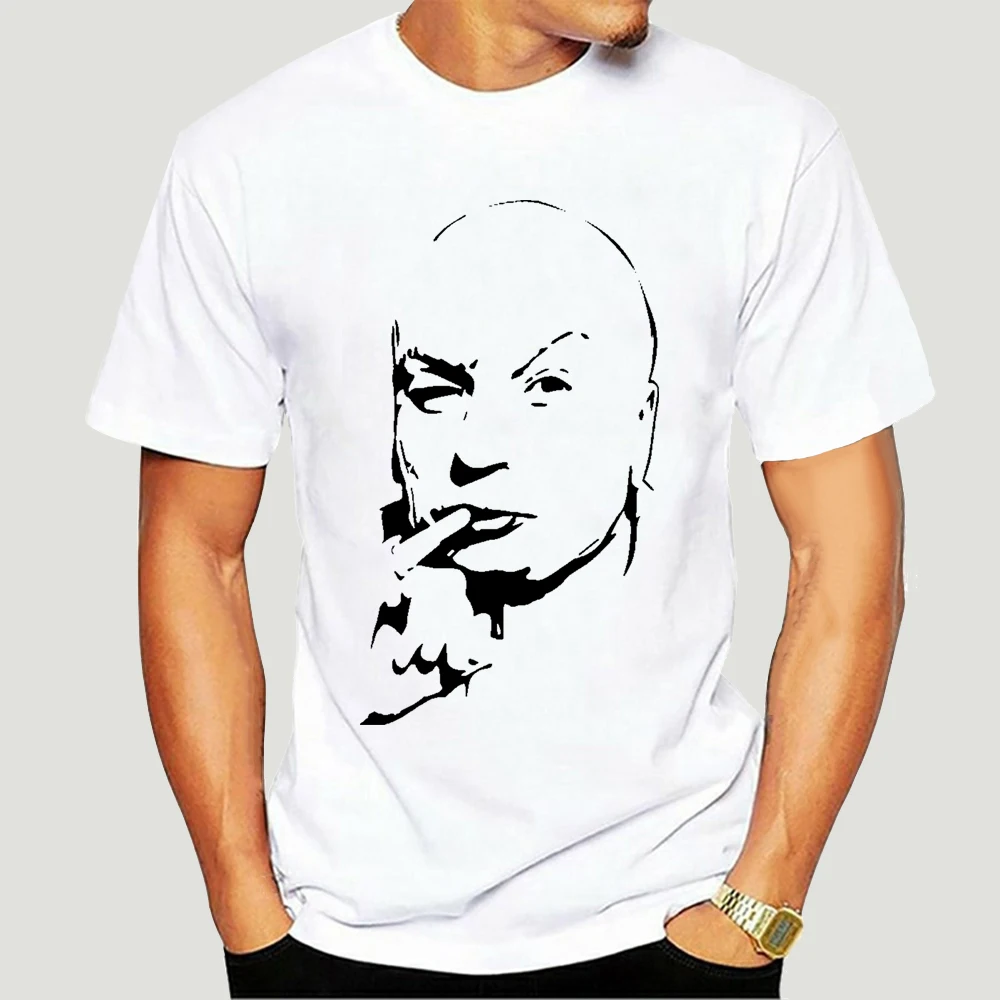 

Printed Men T Shirt Cotton tshirts O-Neck Short-Sleeve Austin Powers - Dr Evil Women T-Shirt 7363X