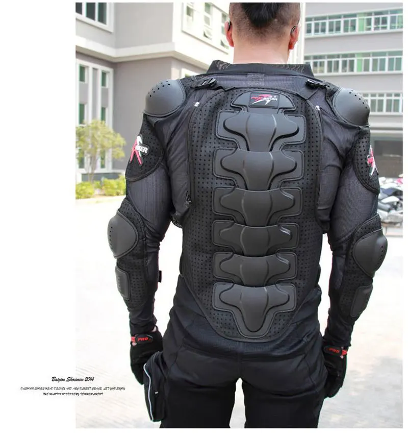 Pro-biker мотоцикл полный корпус Броня защитные гоночные куртки для мотокросса гоночная езда Защита для ребенка Женский всадник 5 размер