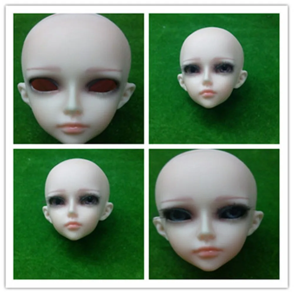 Голова для макияжа практики куклы 1/4 BJD|doll head|doll dollmale bjd |