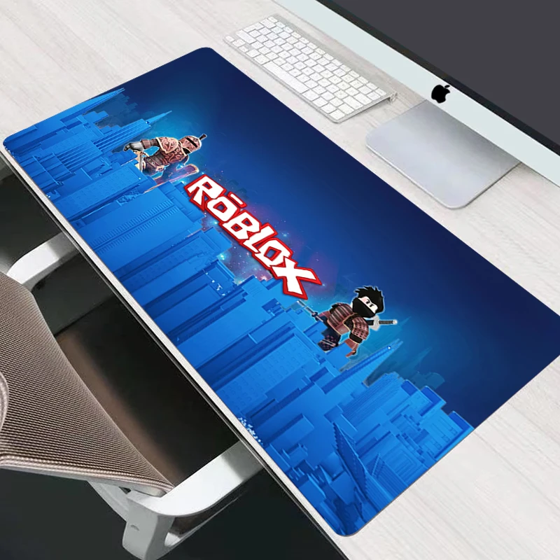 robloxes desk mat office mouse pad anime xxl mousepad laptop deskpad accessories pc gamer keyboard complete pad for gaming table free global shipping