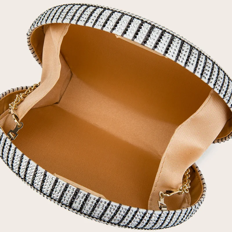 

Luxury Handbag Diamond Evening Bag Dollar Coin Clutch Women'S Wedding Zero Wallet Purse Party Wedding Porm