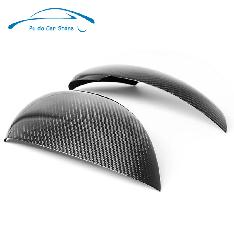 

Carbon fiber Car rearview mirror cover For Porsche Macan to modify Panamera new Cayenne 718 Exterior decoration Accessories