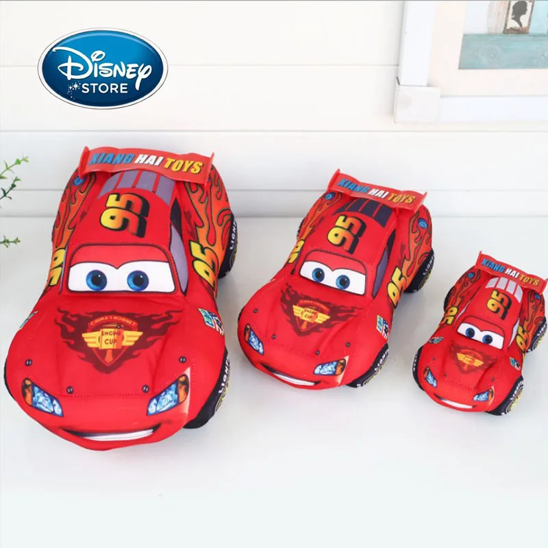 Новинка Disney 17 35 см Pixar тачки Молния Маккуин плюшевая игрушка кукла для девочки