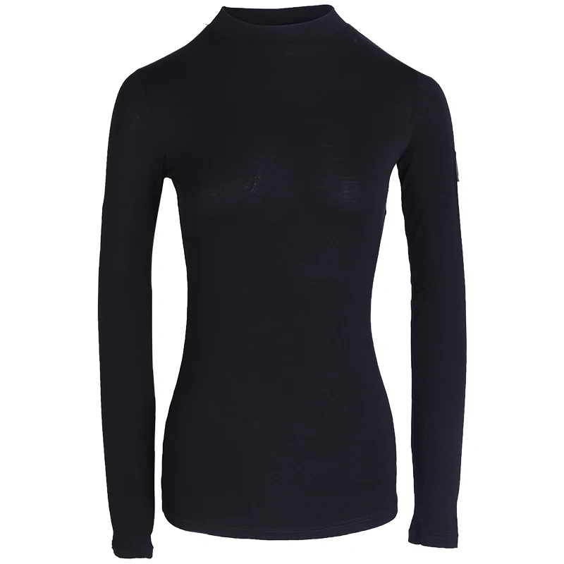 Black Tops Латинские танцевальные Топы женские черно-белые клетчатые танцевальные топы для взрослых рубашка с длинными рукавами черный бальный танцевальный костюм BL2614 - Цвет: Black Tops