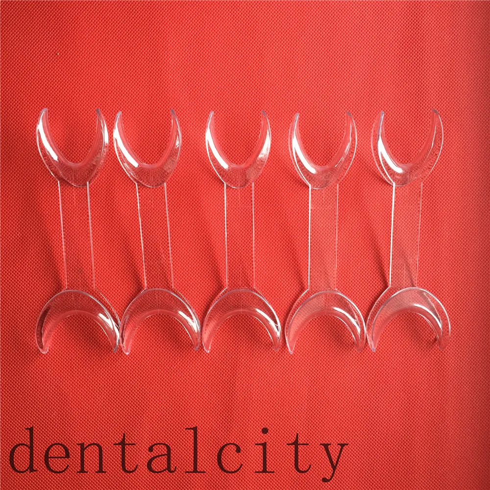 5 шт. прозрачный стоматологический двусторонний Т образной формы интраоральные