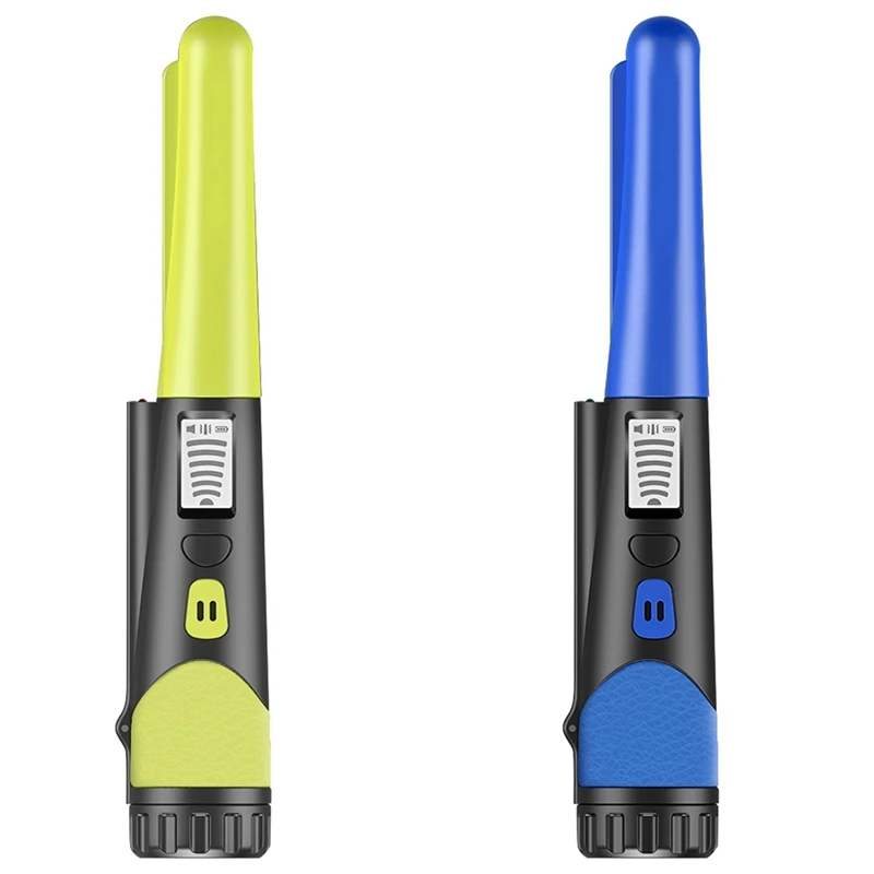 

Fashion2 Pcs Detector Positioning Rod Detector Pinpoint Pinpointing Gold Digger Garden Portable Metal Detecting, Yellow & Blue
