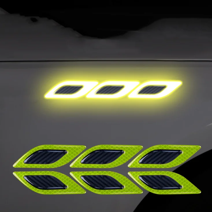 Автомобильные Светоотражающие Полоски Предупреждение ющие наклейки