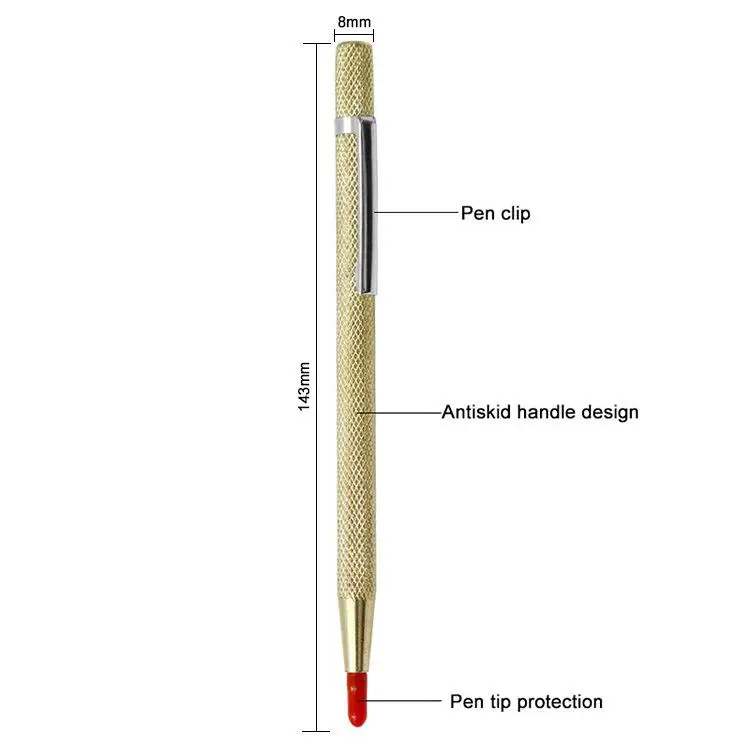 Вольфрамовый стальной наконечник маркировочная гравировальная ручка