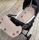 Зимние теплые варежки для детской коляски, перчатки для детской коляски