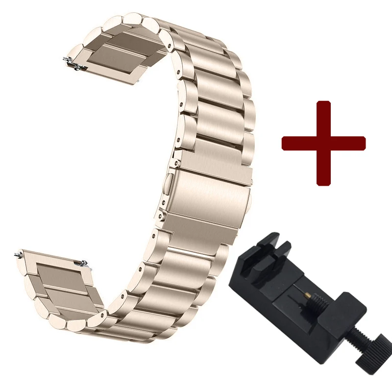 Style 1Champagne OULUCCI для amazfit ремешок Bip 20 мм 22 мм сменный ремешок для часов Amazfit GTR 47 мм ремешок для huawei Watch GT GT2 ремешок для часов - Цвет: Style 1Champagne