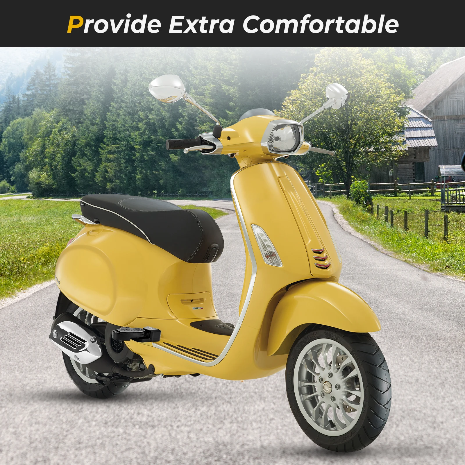 Подножки для примы 125 150 SPRINT 2017 2020 мотоцикл Vespa Задняя опора ног пассажира