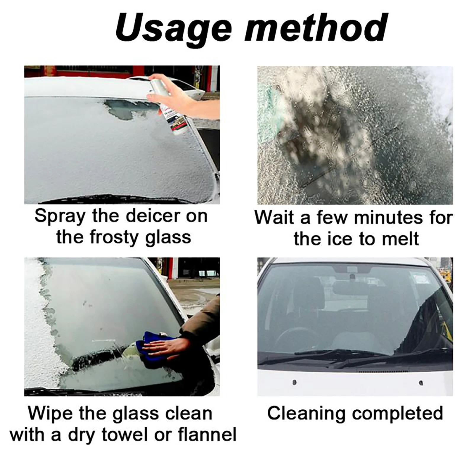 

Antifreeze Car Windshield Cleaning Vehicle Deicer Rapid Thawing Deicing Agent