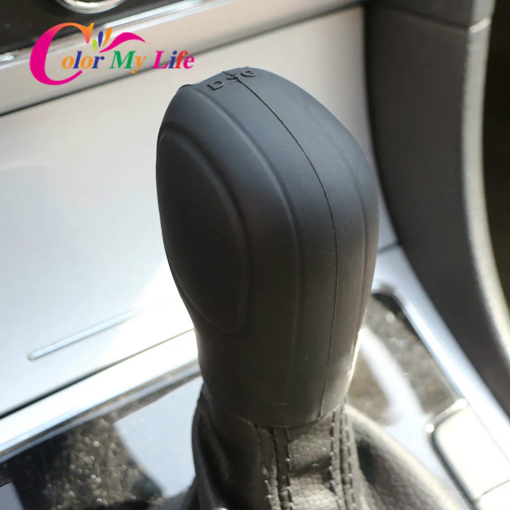 Силиконовый чехол на ручку переключения передач Color My Life для Volkswagen VW Golf 6 Passat B7 Jetta