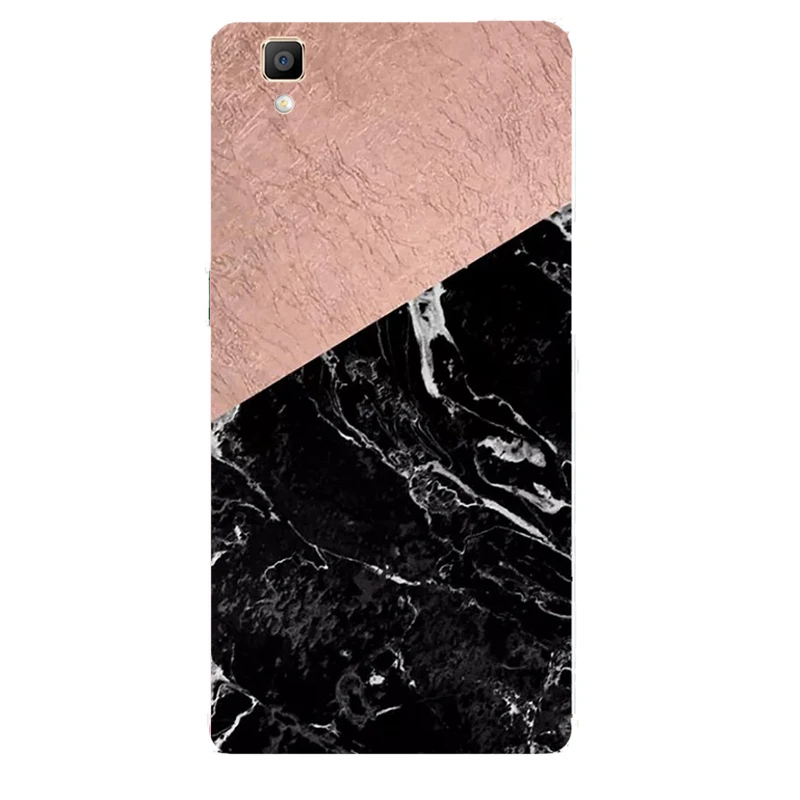 Черный Мраморный Камень Мягкий силиконовый чехол для Oppo A31 A33 A12 A12e A52 A91 A92 Neo 5 7 F3 R7