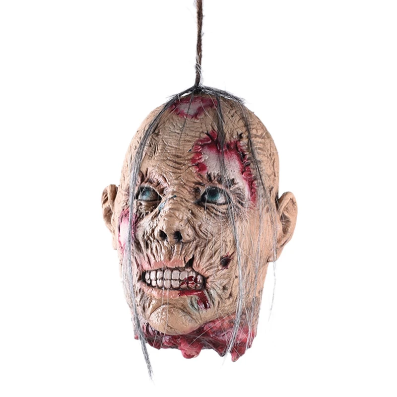 

AF88 -Skeleton Halloween Scary Ghosts Decorations Bloody Devil Horror Halloween Props py Hanging Halloween Ghost Haunted Wom