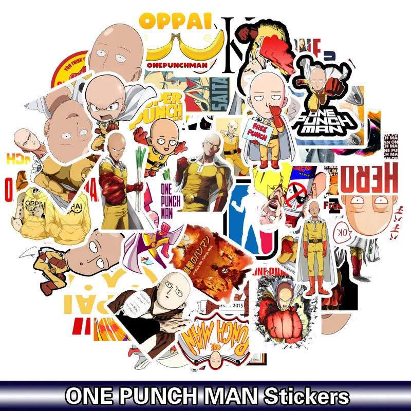 49 шт./лот один удар человек серии граффити наклейка s ноутбук чемодан мотоцикл