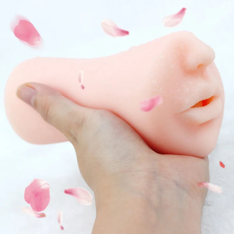 Секс-игрушки для мужчин Реалистичная Вагина оральная 3D Глубокая глотка с языком