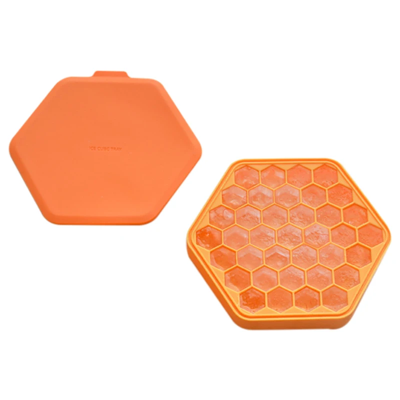 

Honeycomb Silicone Ice Tray Honeycomb Ice Tray Honeycomb Ice Tray Dozens of Ice Trays Honeycomb 37-Cell Ice Mold