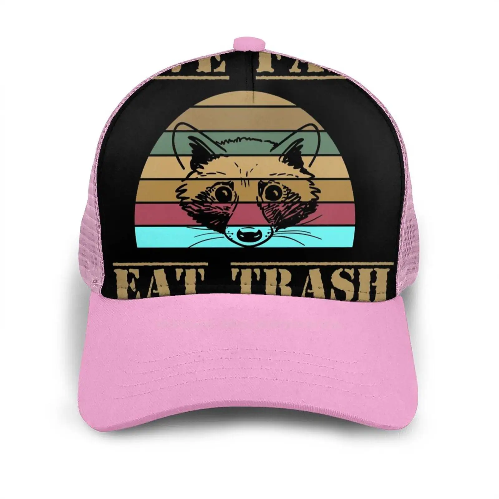 

New Arrival Live Fast Eat Trash Shirt Funny Saying Tshirt Bear Shirt Funny Quote Flat Cap Curved Hat Mesh Cap New Arrival Live