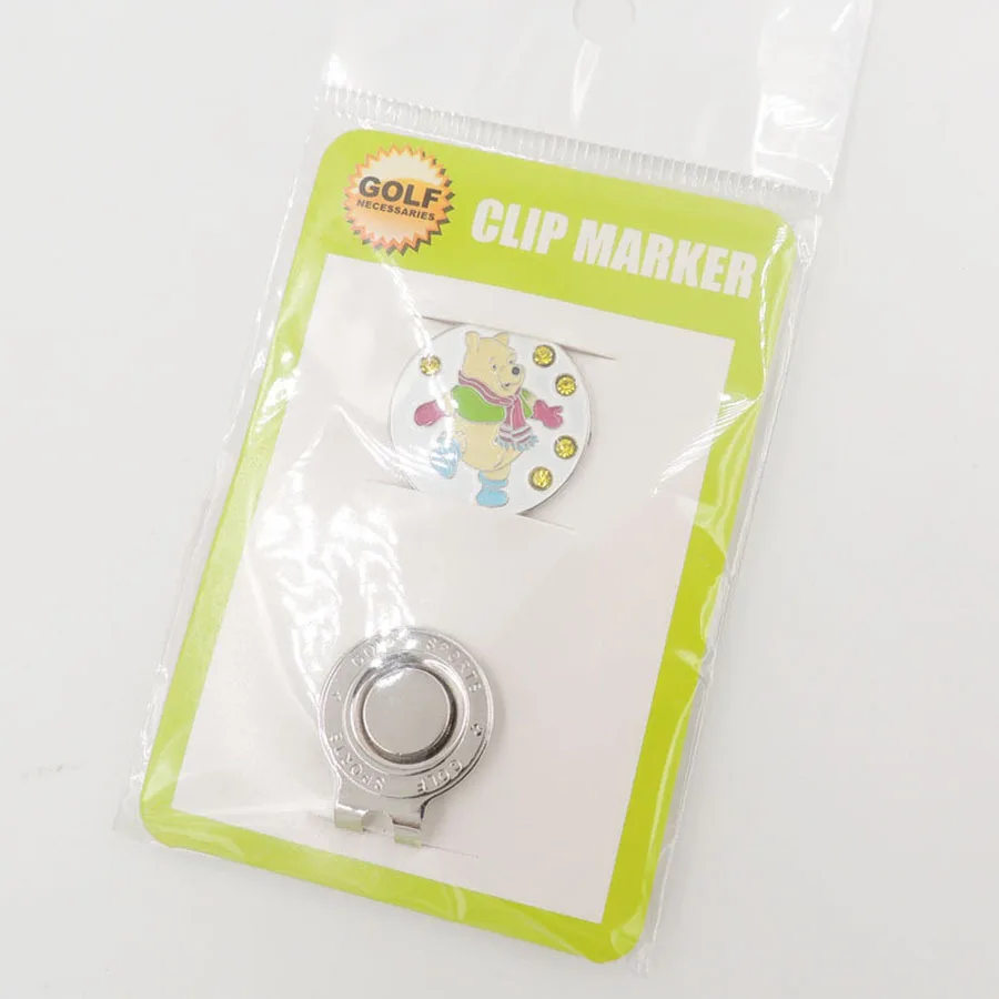 

Golf Alloy Magnet Clip Marker