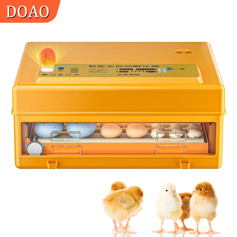 

220V Eggs Incubator Brooder Bird Quail Chick Hatchery Incubator Poultry Hatcher Turner Automatic Farm Incubation Tools