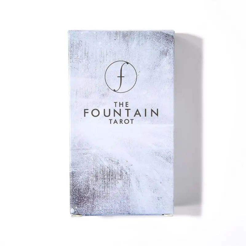 

A 79pcs The Fountain Tarot Illustrated Deck and Guidebook Family Party Board Game