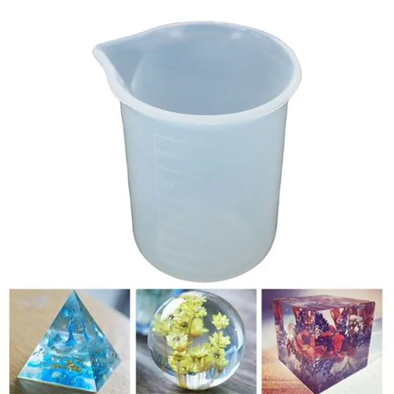100 мл силиконовая мерная чашка ручной работы DIY Кристальные эпоксидные украшения