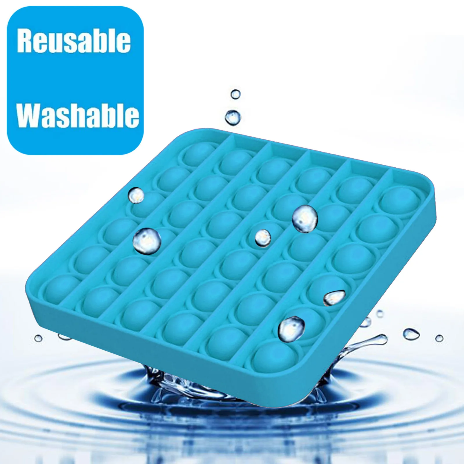 

Push Bubble Fidget Sensory Toy Autism Special Needs Stress Reliever