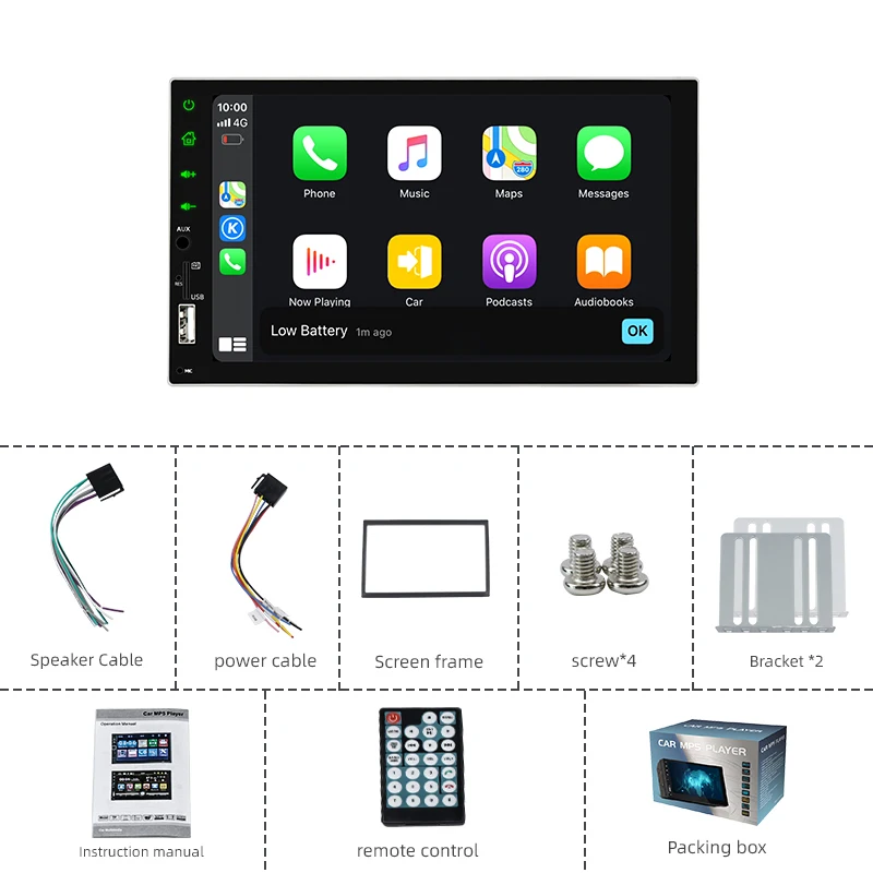 Автомагнитола 2 din Android ОЗУ Гб мультимедийный проигрыватель для Nissan Hyundai Kia toyata