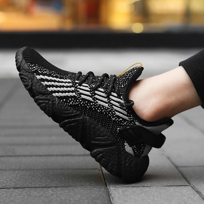 

New Spring Kids Sports Running Shoes Soft Breathable Mesh Sneakers Children School Casual Walking Footwear Toddlers Boys Shoes