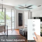 Умный выключатель Wi-Fi + RF433 для потолочного вентилятора, приложение Smart Life, беспроводной пульт дистанционного управления на 23 путей, работает с Alexa Google Home 2021