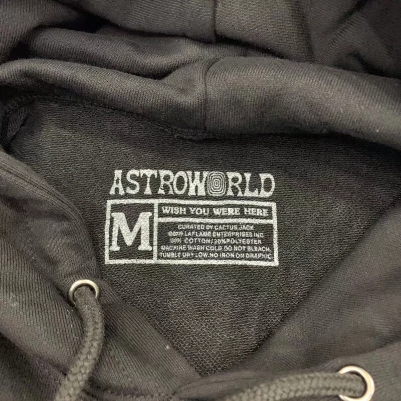 Толстовка с капюшоном принтом Fire Dice Astroworld Travis Scott Tour Vegas для женщин и мужчин 1:1