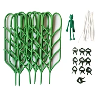 garden bundle pack indoor plant tomato home gripper clips mini leaf shape supports potted climbing trellis diy vegetables