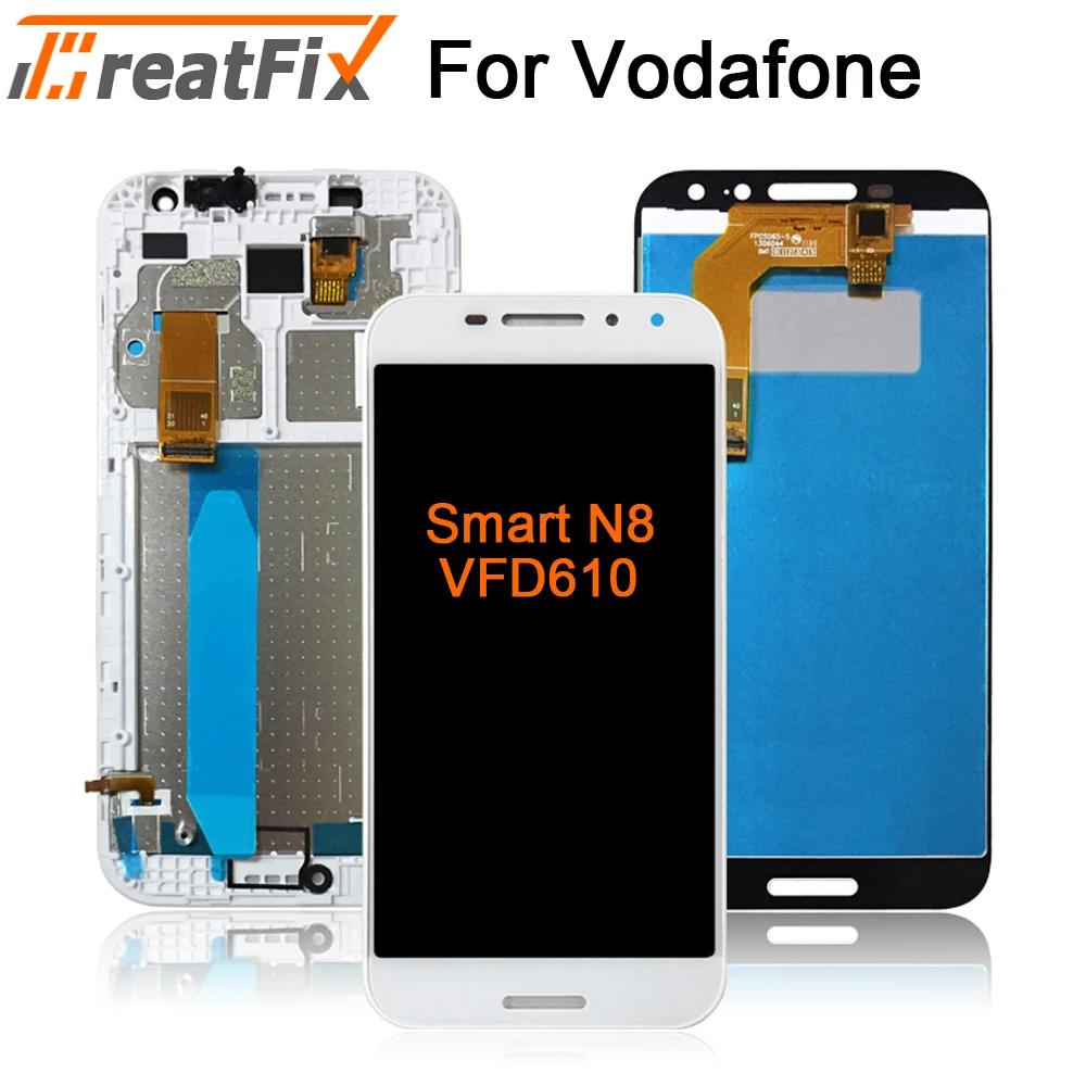 Для Vodafone Smart N8 VFD610 Полный ЖК-дисплей + фотография для с рамкой | Мобильные телефоны