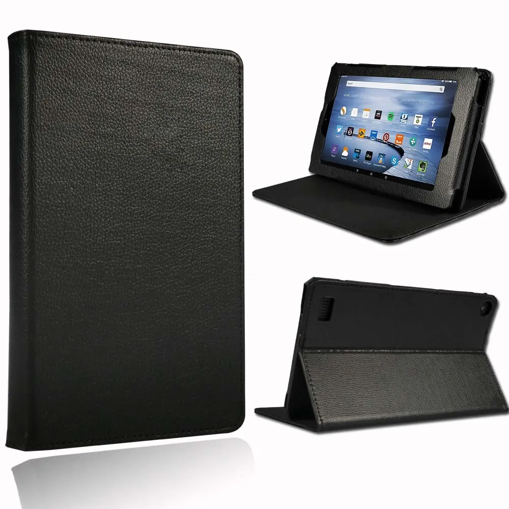 Для Amazon Fire HD 10 (7-го/5-го поколения выпуск 2017/2015 года) черный смарт-планшет из