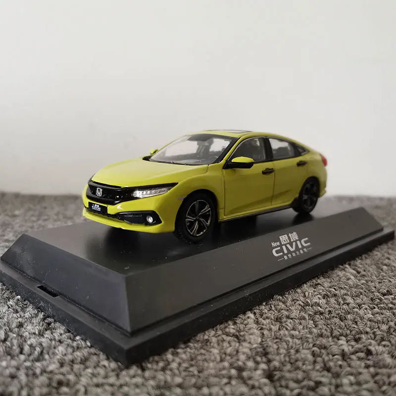 

1:43 Scale 2016 10th CIVIC Simulation Car Model Metal Diecast Toy Alloy Vehicle for Collection Gift Collectible Souvenir Show
