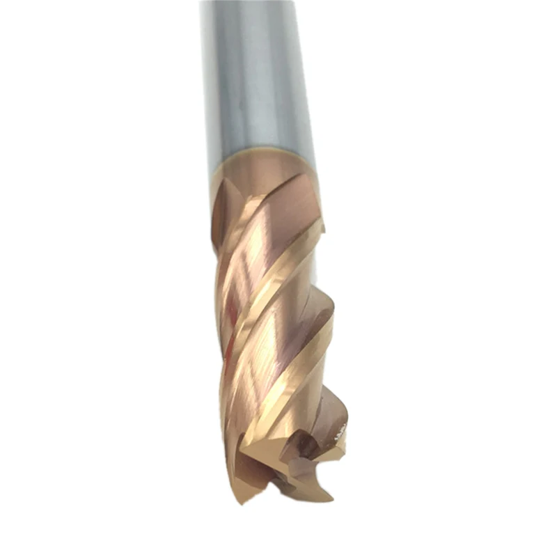 

5 PCS HRC60 12mm Steel End Mills D12 X 30 X D12 X 75 L 4 Flute END MILL Standard Length Side Milling Slotting Profiling Face Mil