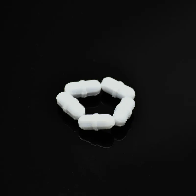 Stirrer Bars PTFE Magnetic Stir Mixer B-type Stirring Bar 4.5*10mm Lab Spin Spinner Rotor Cylinder Section 5 / PK | Канцтовары для