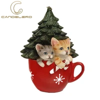 statues christmas gifts mini animal figurines room accessories sculptures figurines for interior room ornaments home decor craft