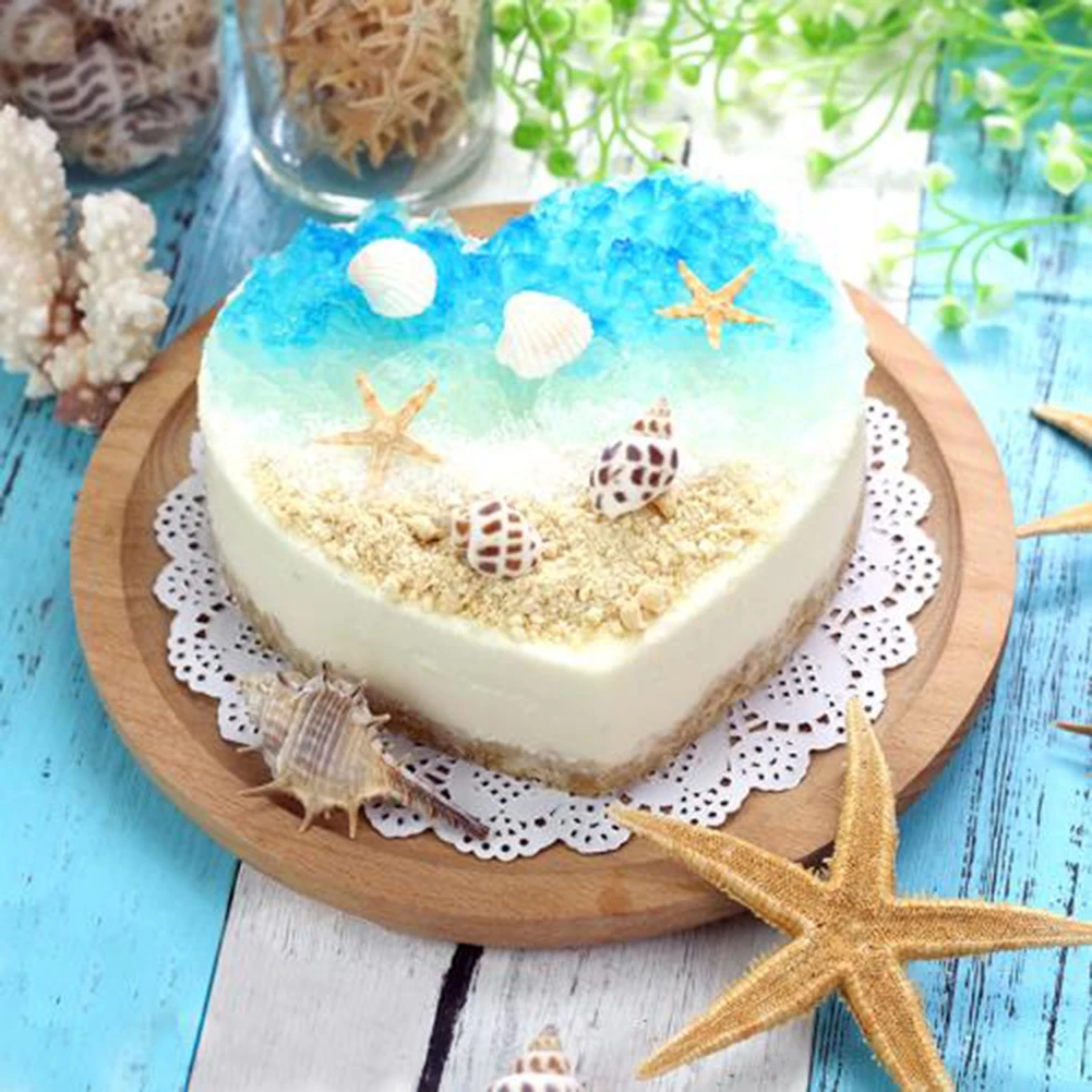 3D форма для льда из морских ракушек лотки в виде звезд форме раковины помадки