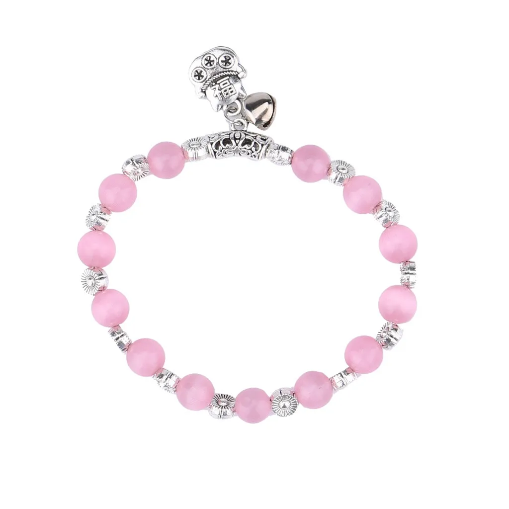 Браслеты для йоги модные браслеты из натурального камня женщин и мужчин имитация