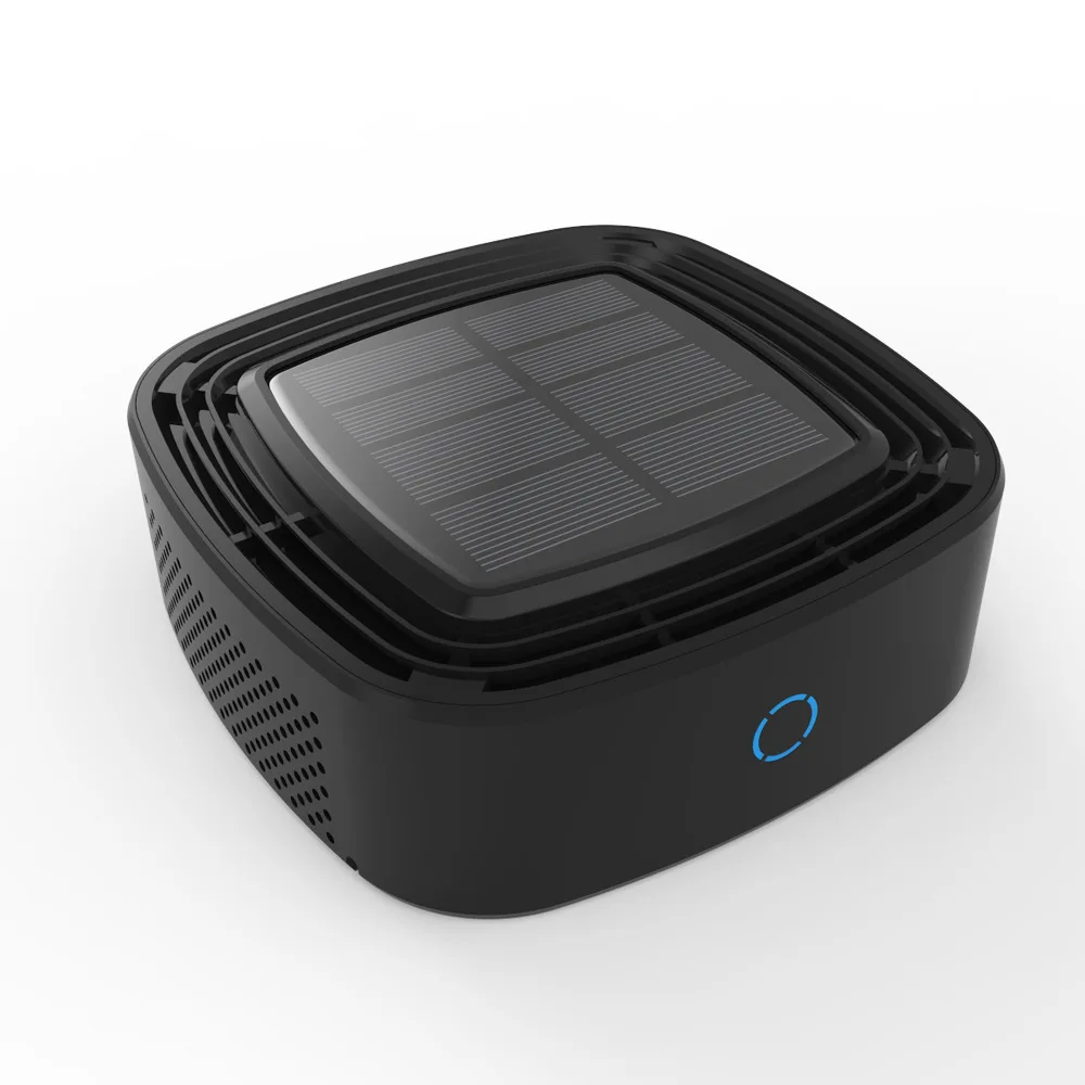 

Solar car air purifier car air purifier to remove formaldehyde odor