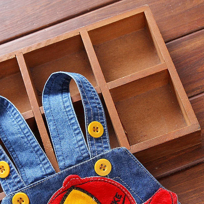 DIIMUU Детские Модные летние комбинезоны для маленьких мальчиков и девочек