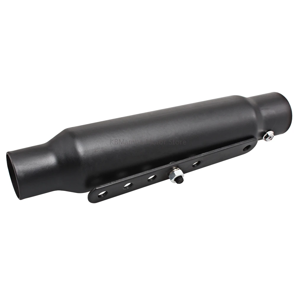 Универсальный выхлопной глушитель для мотоцикла 12 дюймов труба в стиле Шорти