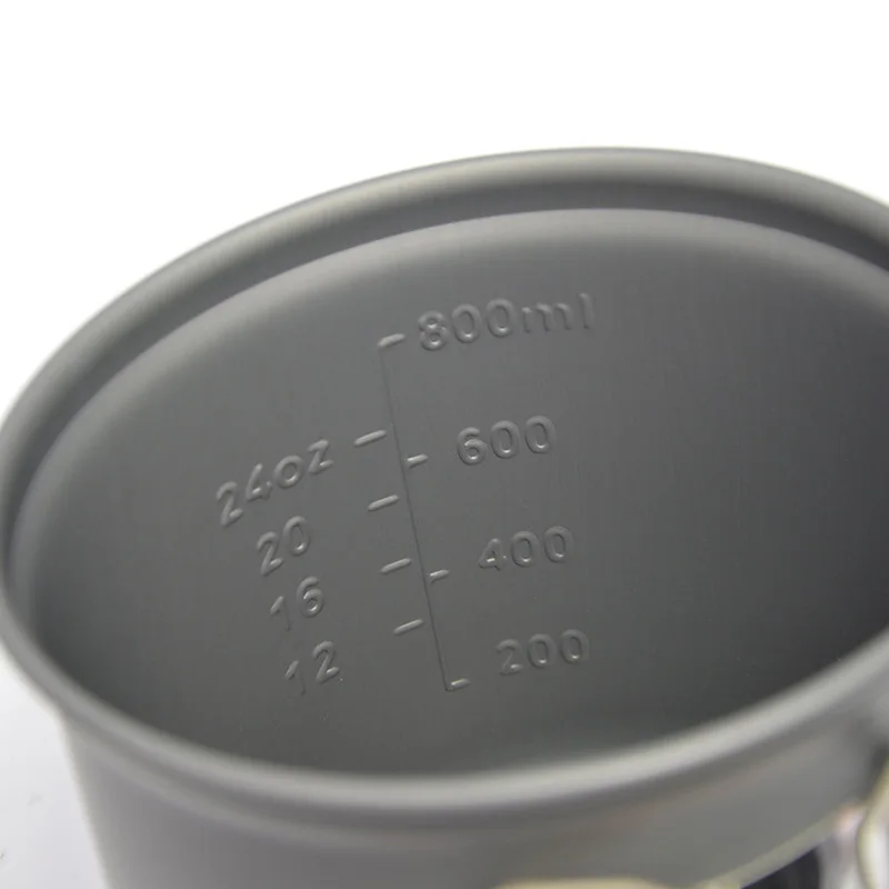 Портативная посуда для кемпинга набор посуды отдыха на открытом воздухе пешего