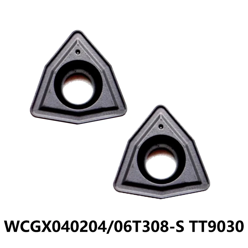 

Оригинальные карбидные вставки WCGX040204-S WCGX06T308-S TT9030 WCGX 040204 06T308 для Сталь и нержавеющая токарный станок CNC токарная обработка